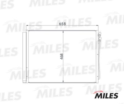 ACCB060 MILES Конденсатор, кондиционер