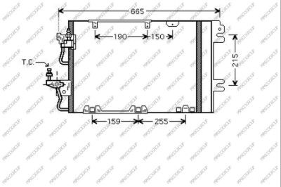 OP410C004 PRASCO Конденсатор, кондиционер