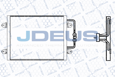 723M64 JDEUS Конденсатор, кондиционер