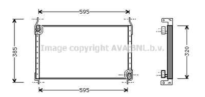 FT5173 AVA QUALITY COOLING Конденсатор, кондиционер