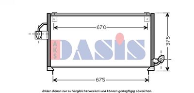 352006N AKS DASIS Конденсатор, кондиционер