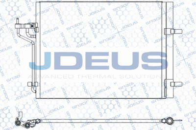 712M40 JDEUS Конденсатор, кондиционер