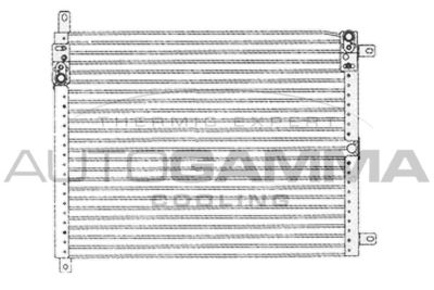 103022 AUTOGAMMA Конденсатор, кондиционер