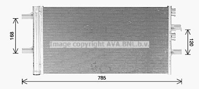 BW5603D AVA QUALITY COOLING Конденсатор, кондиционер