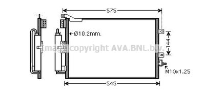 RT5395D AVA QUALITY COOLING Конденсатор, кондиционер