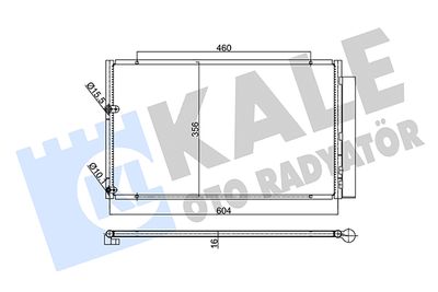 352625 KALE OTO RADYATÖR Конденсатор, кондиционер