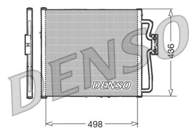 DCN05019 DENSO Конденсатор, кондиционер