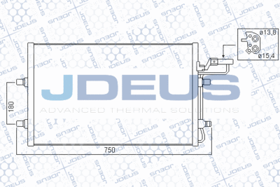 M7310090 JDEUS Конденсатор, кондиционер