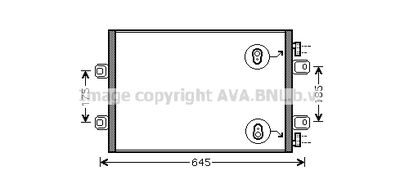 RTA5406 AVA QUALITY COOLING Конденсатор, кондиционер