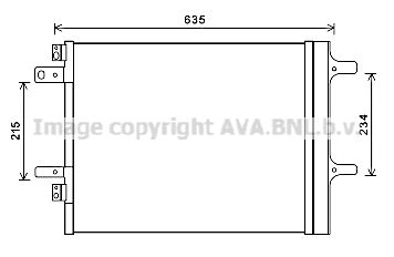 CNA5308D AVA QUALITY COOLING Конденсатор, кондиционер