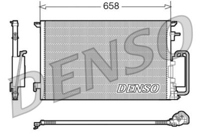 DCN20032 DENSO Конденсатор, кондиционер