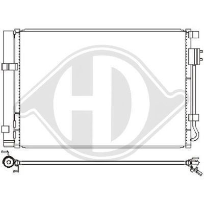 DCC1905 DIEDERICHS Конденсатор, кондиционер