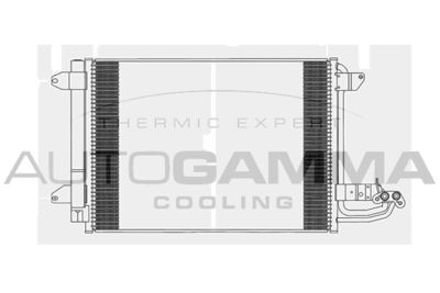 103615 AUTOGAMMA Конденсатор, кондиционер