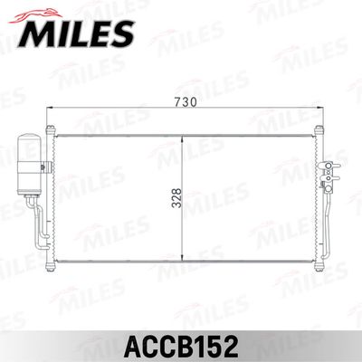 ACCB152 MILES Конденсатор, кондиционер