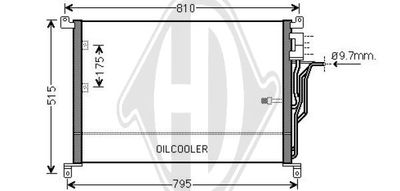 DCC1035 DIEDERICHS Конденсатор, кондиционер