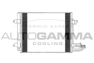 103540 AUTOGAMMA Конденсатор, кондиционер