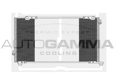 103924 AUTOGAMMA Конденсатор, кондиционер