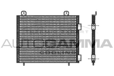 102773 AUTOGAMMA Конденсатор, кондиционер