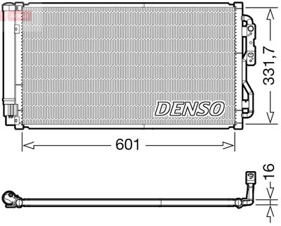 WG2169901 WILMINK GROUP Конденсатор, кондиционер