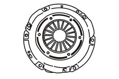 161025 WXQP Нажимной диск сцепления
