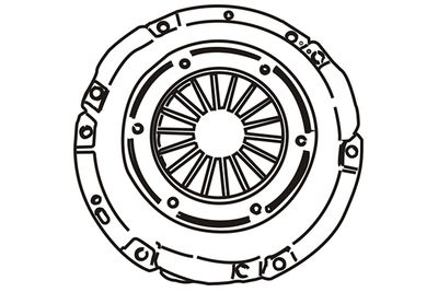 161027 WXQP Нажимной диск сцепления
