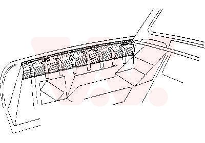 430320 VAN WEZEL Крыло