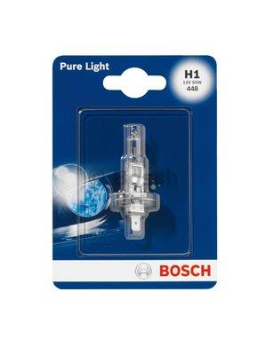 Лампа галогенная Bosch Pure Light H1 12V 55W (1987301005) Bosch 1 987 301 005