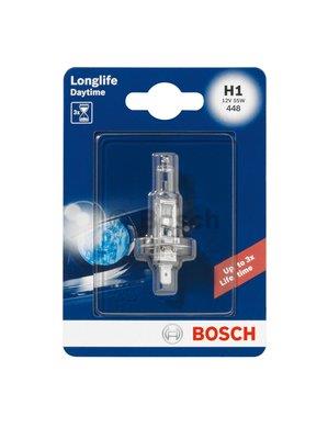 Лампа галогенная Bosch Longlife Daytime H1 12V 55W (1987301051) Bosch 1 987 301 051