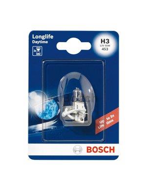Лампа галогенная Bosch Longlife Daytime H3 12V 55W (1987301053) Bosch 1 987 301 053