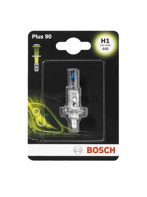 Лампа галогенная Bosch Plus 90 H1 12V 55W (1987301076) Bosch 1 987 301 076
