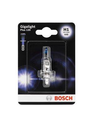 Лампа галогенная Bosch Gigalight Plus 120 H1 12V 55W (1987301108) Bosch 1 987 301 108