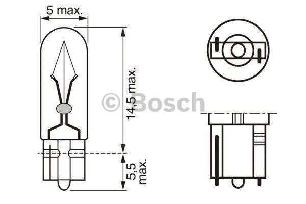 Лампа накаливания (1987302246) Bosch 1 987 302 246