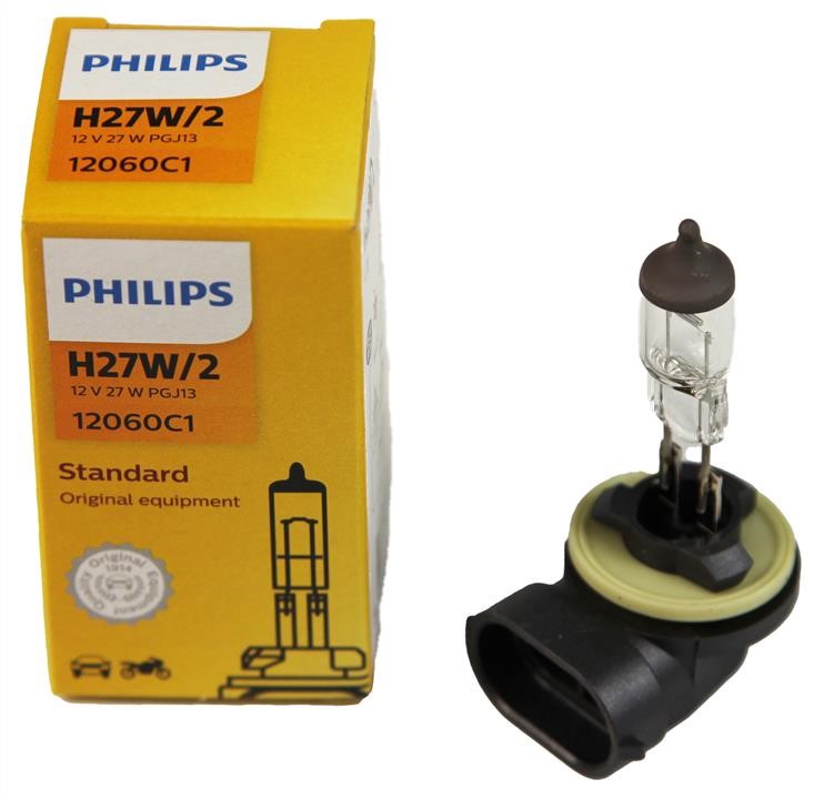 Лампа галогенная Philips Standard H27W2 12V 27W (12060C1) Philips 12060C1