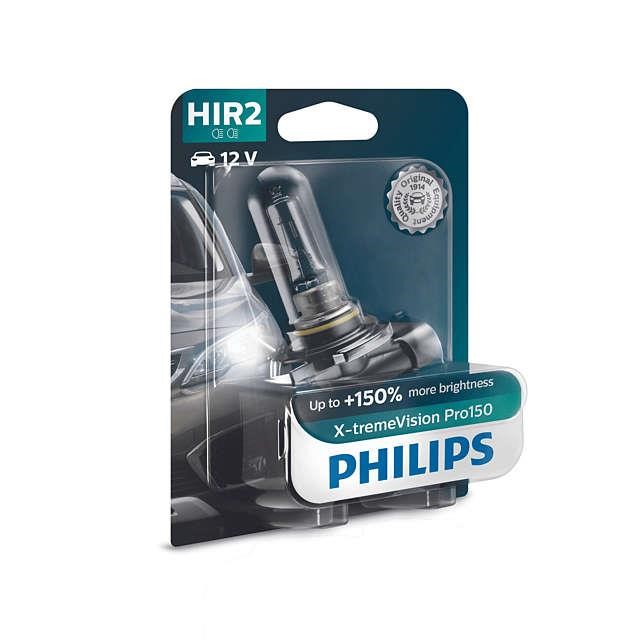 Лампа галогенная Philips X-tremeVision +150% HIR2 12V 55W (9012XVPB1) Philips 9012XVPB1