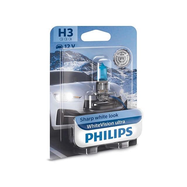 Лампа галогенная Philips WhiteVision Ultra H3 12V 55W (12336WVUB1) Philips 12336WVUB1
