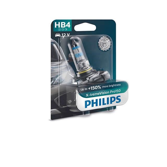 Лампа галогенная Philips X-tremeVision +150% HB4 12V 51W (9006XVPB1) Philips 9006XVPB1