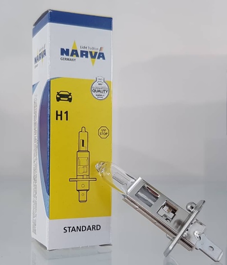 Лампа галогенная Narva Standard H1 12V 55W (48320) Narva 48320