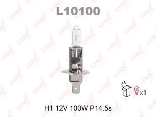 Лампа галогенная H1 12V 100W (L10100) LYNXauto L10100