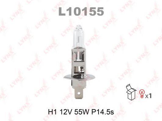 Лампа галогенная H1 12V 55W (L10155) LYNXauto L10155