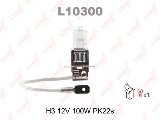 Лампа галогенная H3 12V 100W (L10300) LYNXauto L10300