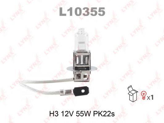 Лампа галогенная H3 12V 55W (L10355) LYNXauto L10355
