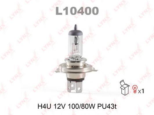 Лампа галогенная H4U 12V 10080W (L10400) LYNXauto L10400