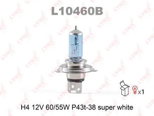 Лампа галогенная LYNXauto H4 12V 6055W (L10460B) LYNXauto L10460B