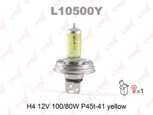 Лампа галогенная H4 12V 10080W (L10500Y) LYNXauto L10500Y