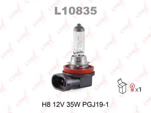 Лампа галогенная H8 12V 35W (L10835) LYNXauto L10835