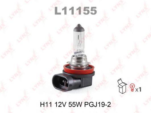 Лампа галогенная H11 12V 55W (L11155) LYNXauto L11155