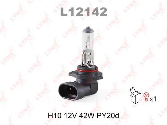 Лампа галогенная H10 12V 42W (L12142) LYNXauto L12142