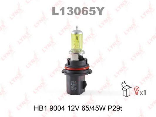 Лампа галогенная HB1 12V 6545W (L13065Y) LYNXauto L13065Y