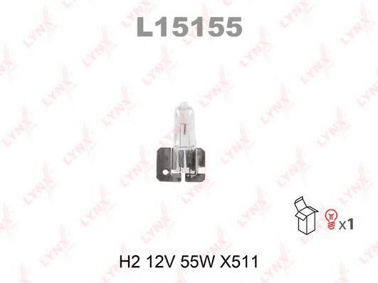 Лампа галогенная H2 12V 55W (L15155) LYNXauto L15155