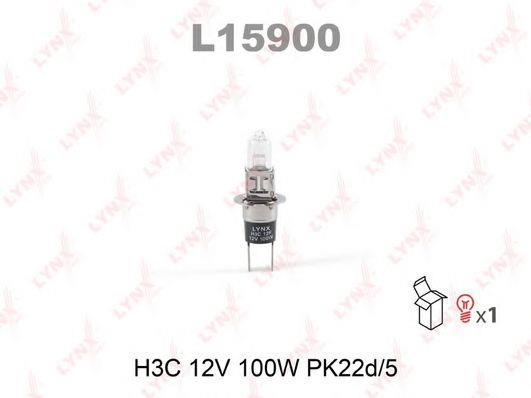 Лампа галогенная H3C 12V 100W (L15900) LYNXauto L15900